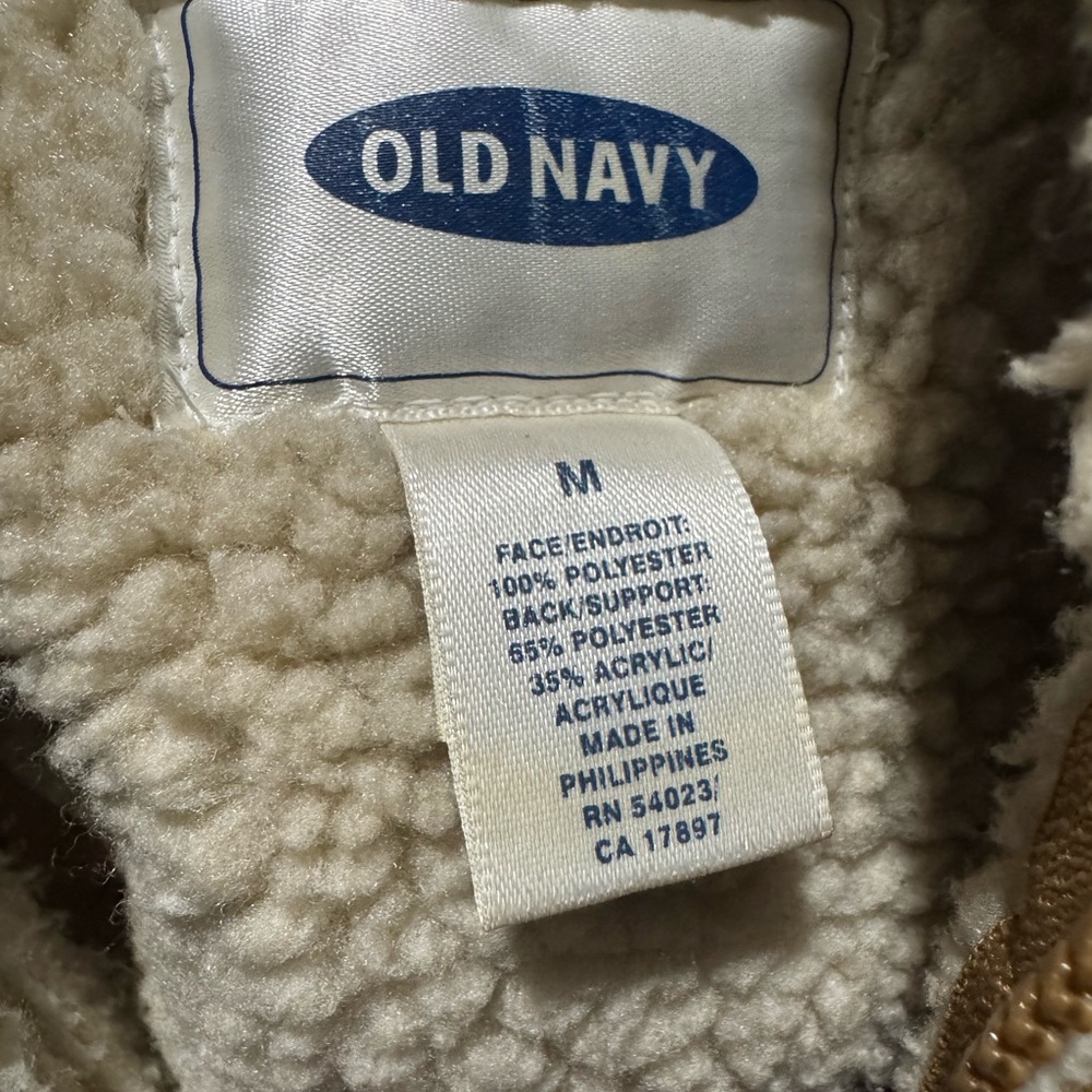 Old Navy Brown and Cream Coat - Picture 2 of 6